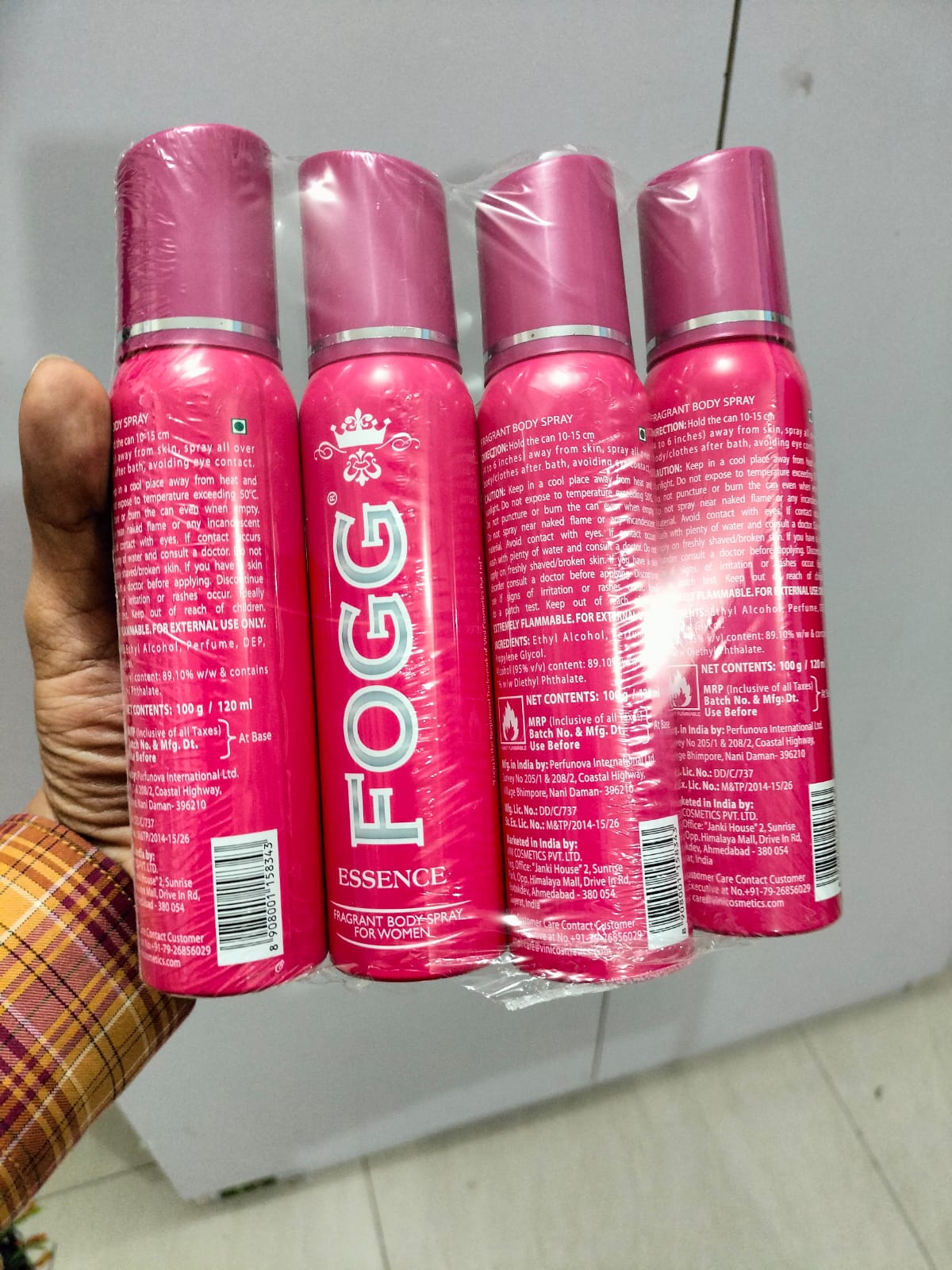 FOGG For Women pink 120ML DUS275