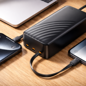 Hoco J146B Night Tide 30000mAh Power Bank with 4 Cables DPS710