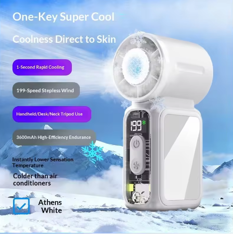 Mini Rechargeable Bladeless Fan--M1557