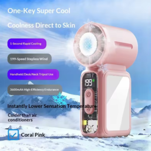 Mini Rechargeable Bladeless Fan–M1557