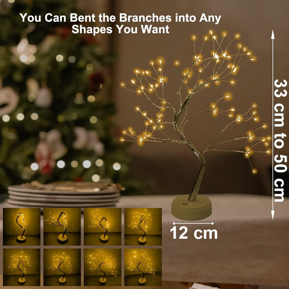 HONPHIER 108 LED Warm White Tree Lamp M1263