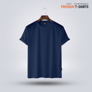 Men’s Premium Solid T-Shirt- Navy DSB5935