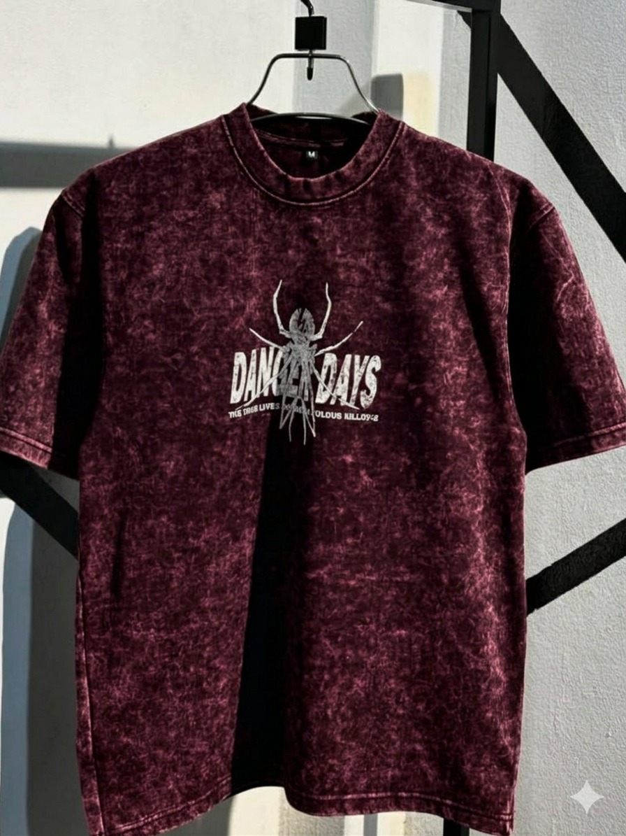 Acid Wash Drop Shoulder SB 29058
