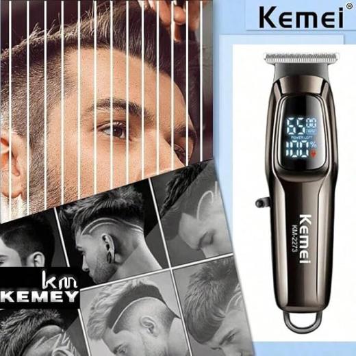 KEMEI KM- Trimmer LED Display Home Haircut 1800mah Lithium Battery DUS408
