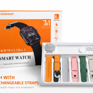 KW78 Ultra 3 Smart Watch – 7+1 Premium Strap Edition DUS711